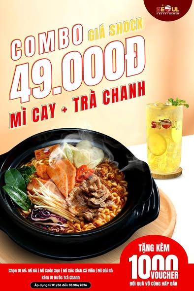 Vui hè ngất ngây – mê say ưu đãi! – SEOUL BÀ RỊA
