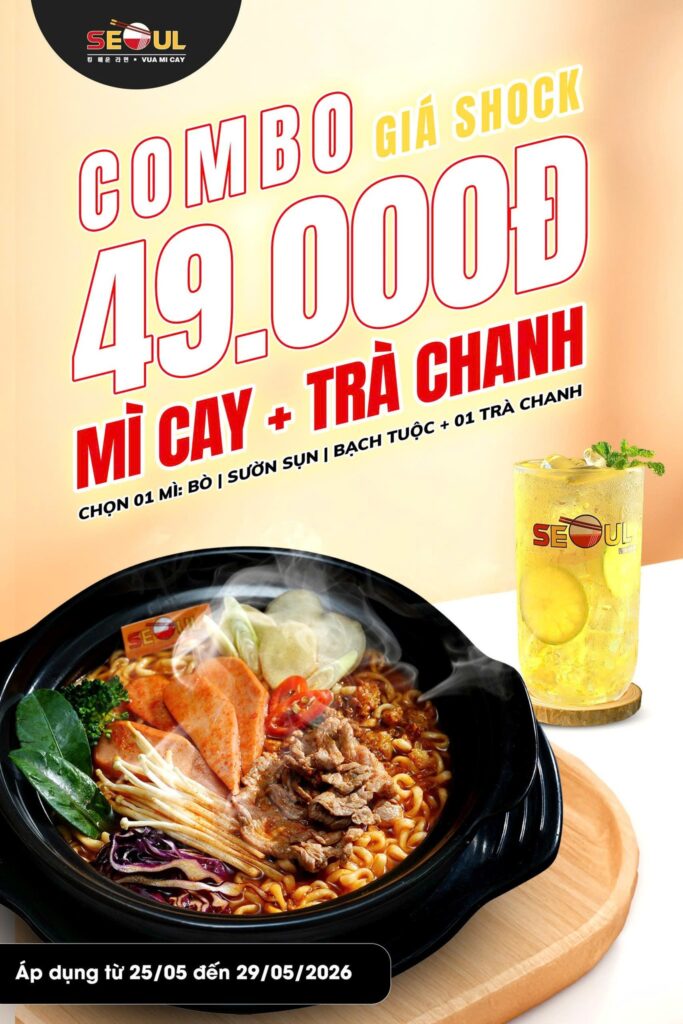 Vui đón hè sang – ngập tràn ưu đãi! – SEOUL CỦ CHI