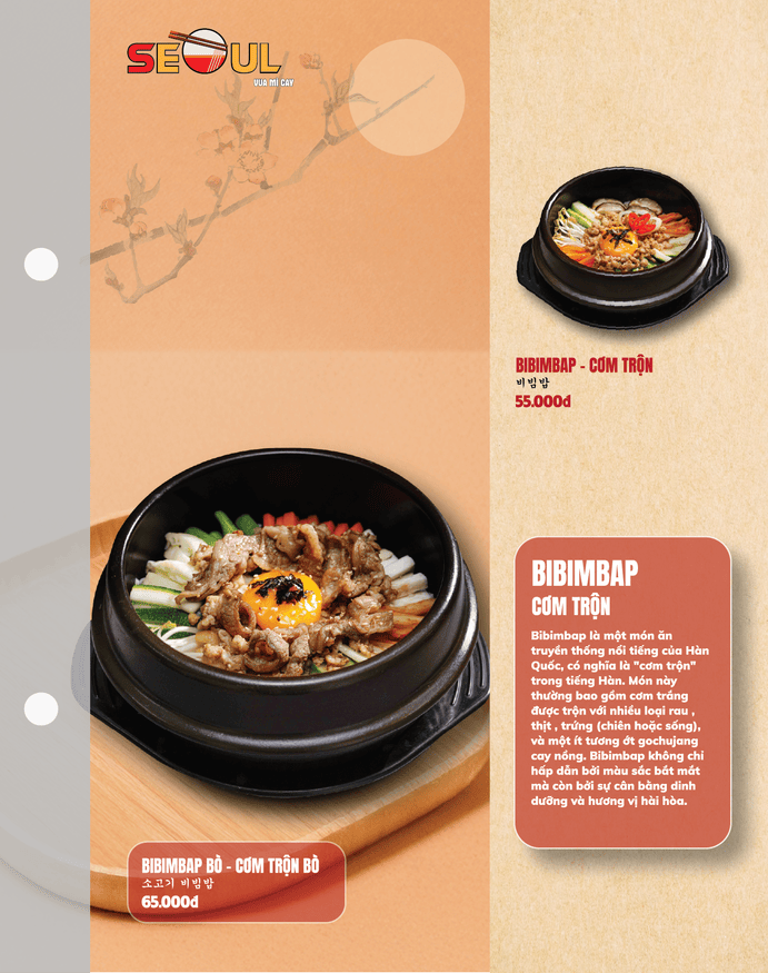 Menu SEOUL Phước Thiền trang 10