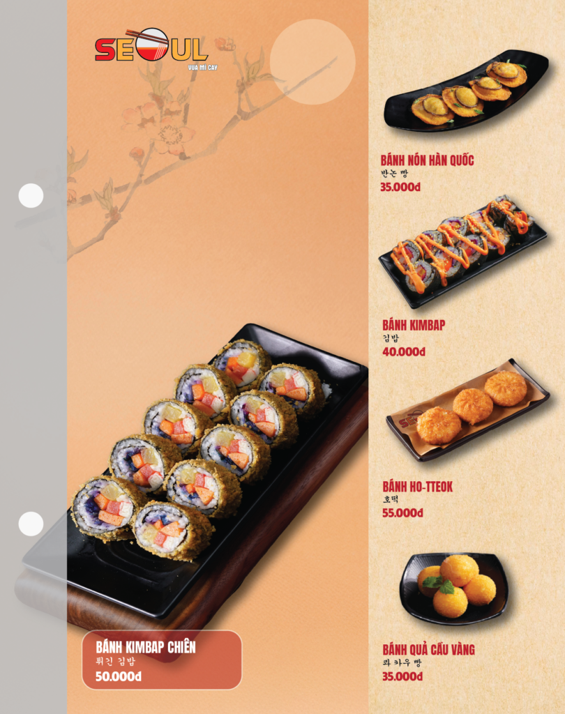 Menu SEOUL Sóc Trăng - Cn2 trang 8