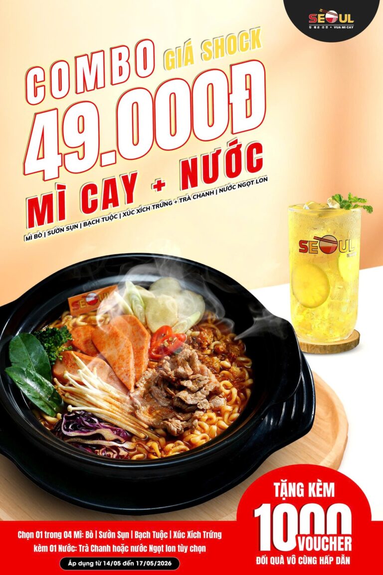 🔥Chào hè rực rỡ – ưu đãi hết cỡ! – SEOUL NAM PHƯỚC