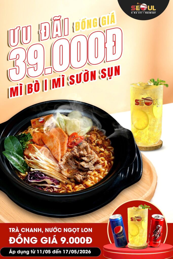 Khởi động hè vui – ưu đãi cực đã! – SEOUL PHAN RANG CN2