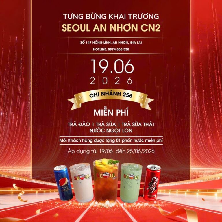 TƯNG BỪNG KHAI TRƯƠNG CN 256