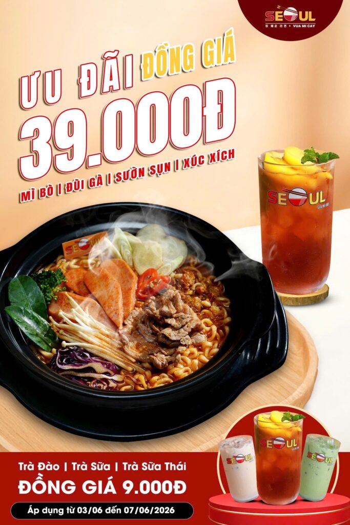 Chào hè rực rỡ – ưu đãi hết cỡ! – SEOUL LÂM HÀ