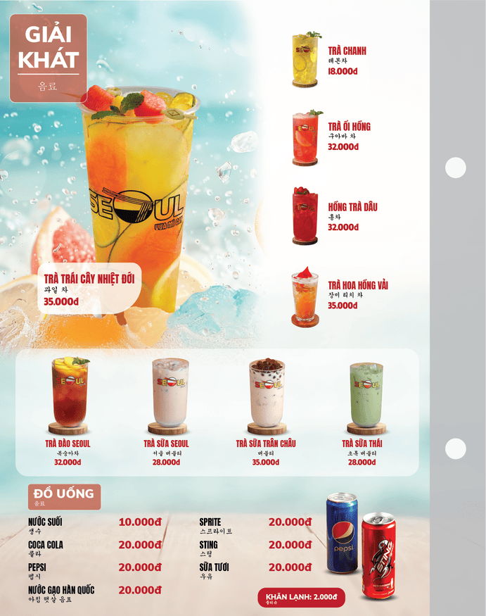 Menu SEOUL Hải Phòng-Cn3 trang 15