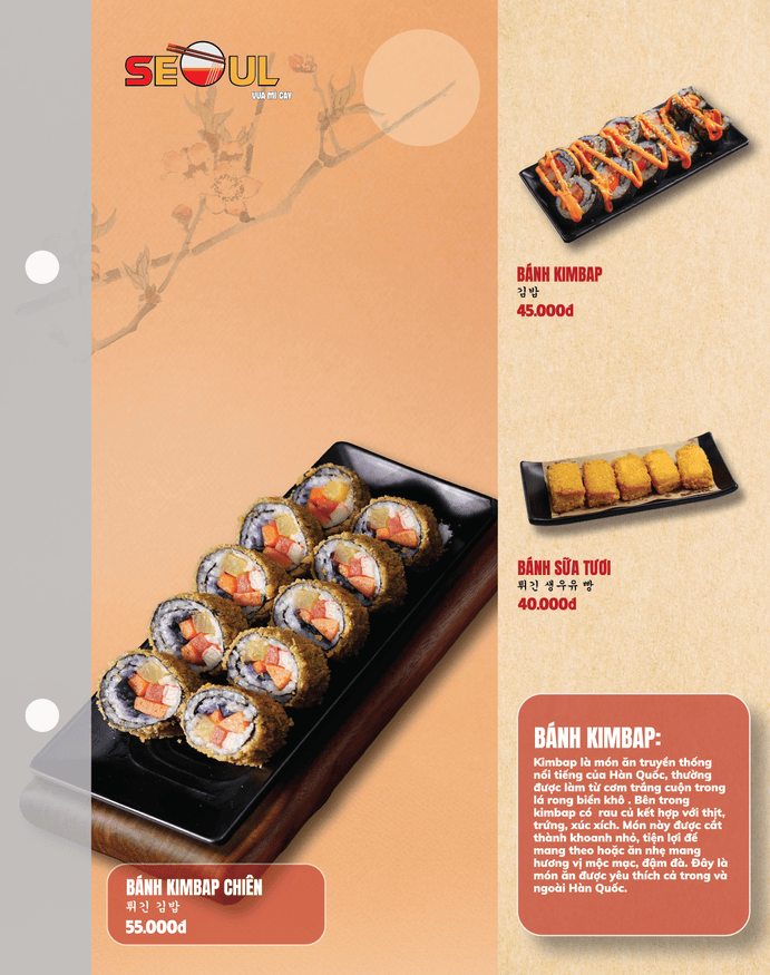 Menu SEOUL Lê Văn Lương trang 8
