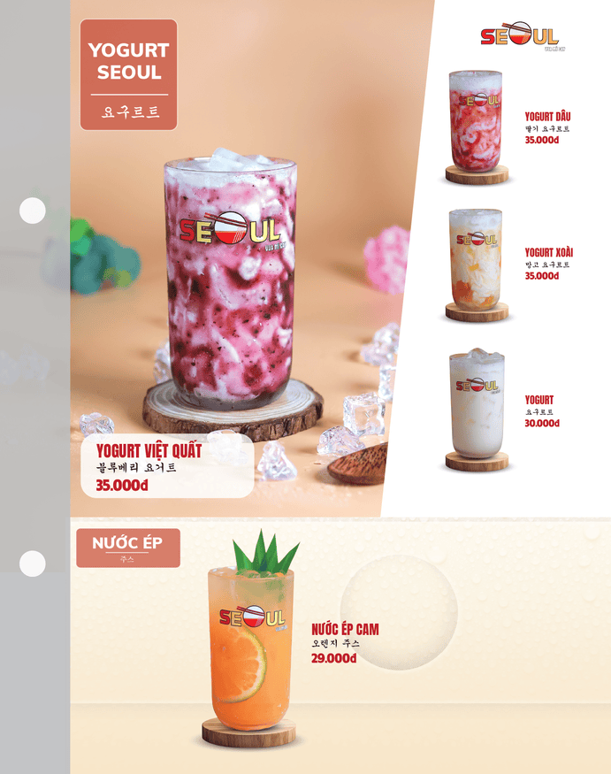 Menu SEOUL Nguyễn Văn Quá trang 16