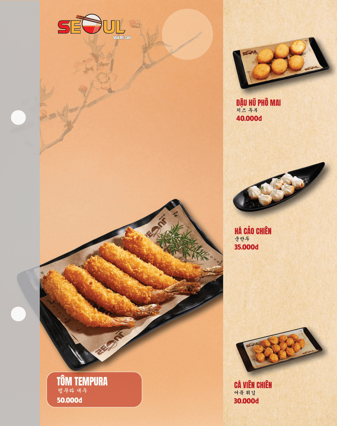 Menu SEOUL Đà Lạt-26 Nguyễn Đình Chiểu trang 14