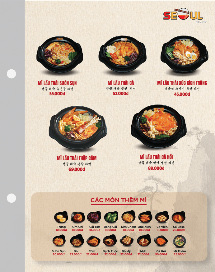 Menu SEOUL Phú Mỹ - Cn2 trang 4