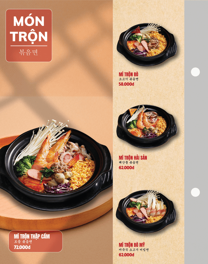 Menu SEOUL Tam Kỳ - Cn2 trang 9