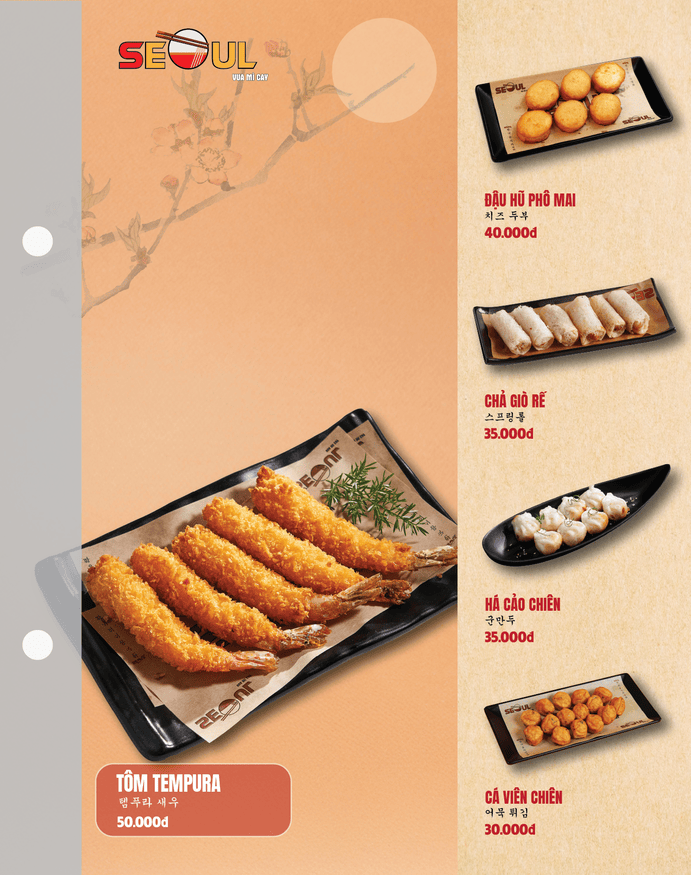 Menu SEOUL Tam Kỳ - Cn2 trang 14