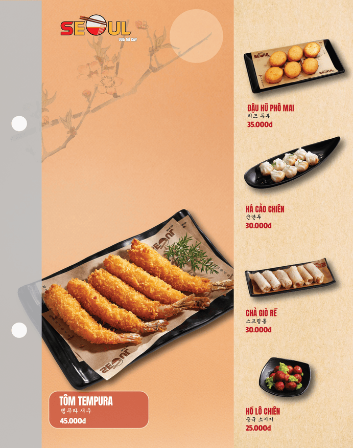 Menu SEOUL Khánh Bình trang 14
