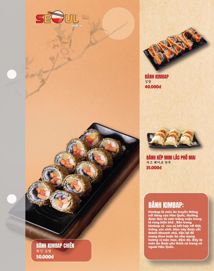 Menu SEOUL Tân Tạo trang 8