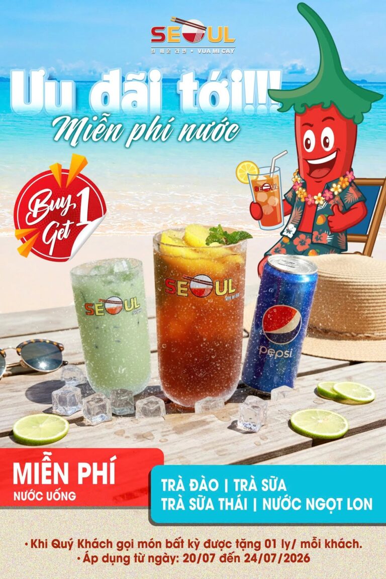 Deal hè cực đã – ghé SEOUL nha! – SEOUL LONG HẢI