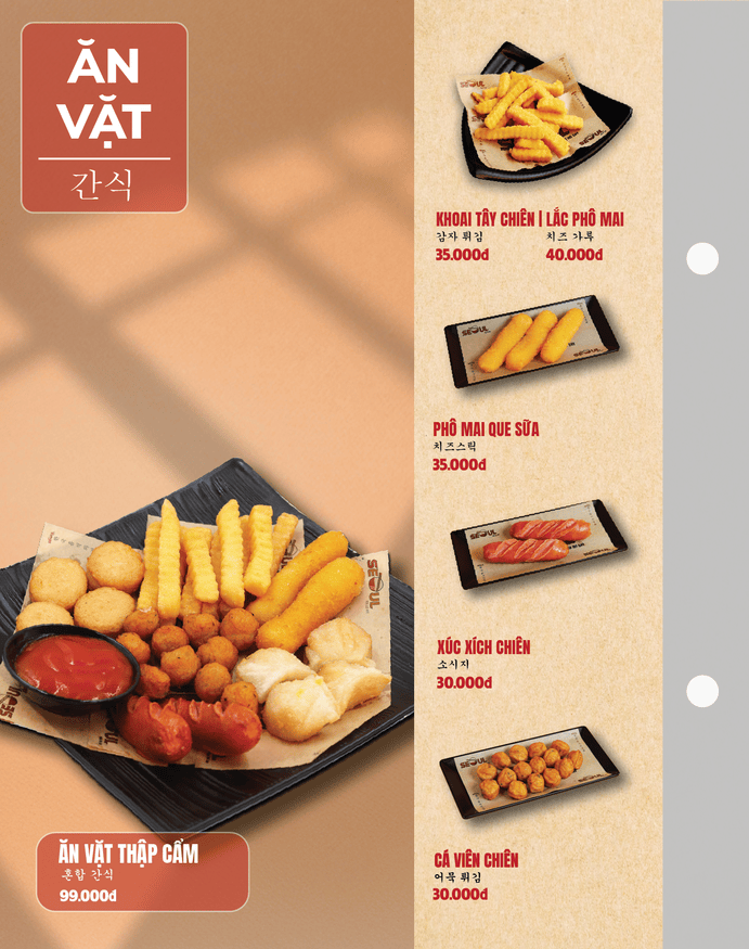 Menu SEOUL Phước Long trang 13