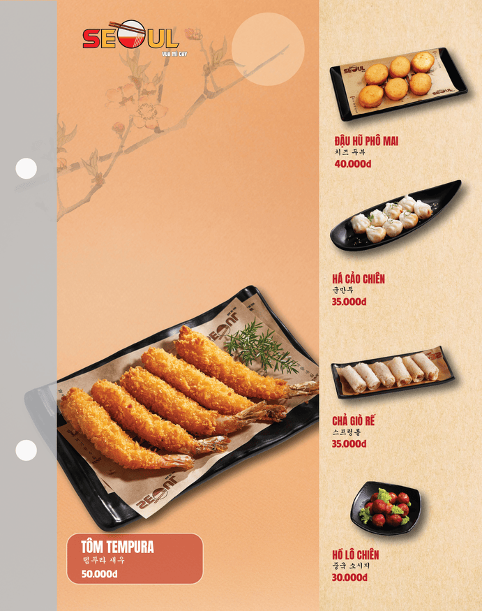 Menu SEOUL Phước Long trang 14