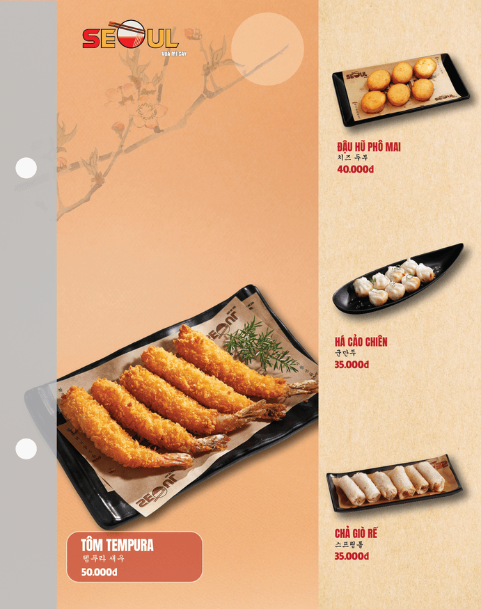 Menu SEOUL Quy Nhơn-335 Nguyễn Thái Học trang 14