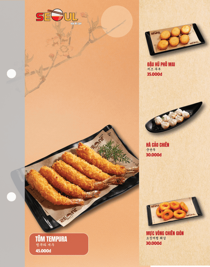 Menu SEOUL 30 Tháng 4 trang 14