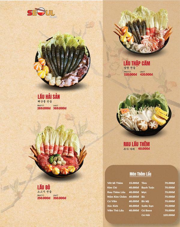 Menu SEOUL Phan Thiết-C63 Lê Duẩn trang 6