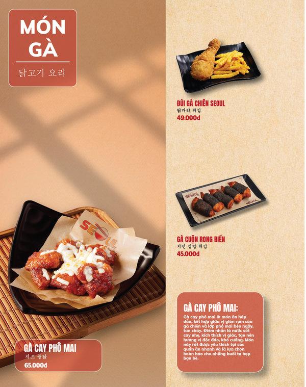 Menu SEOUL Phan Thiết-C63 Lê Duẩn trang 11