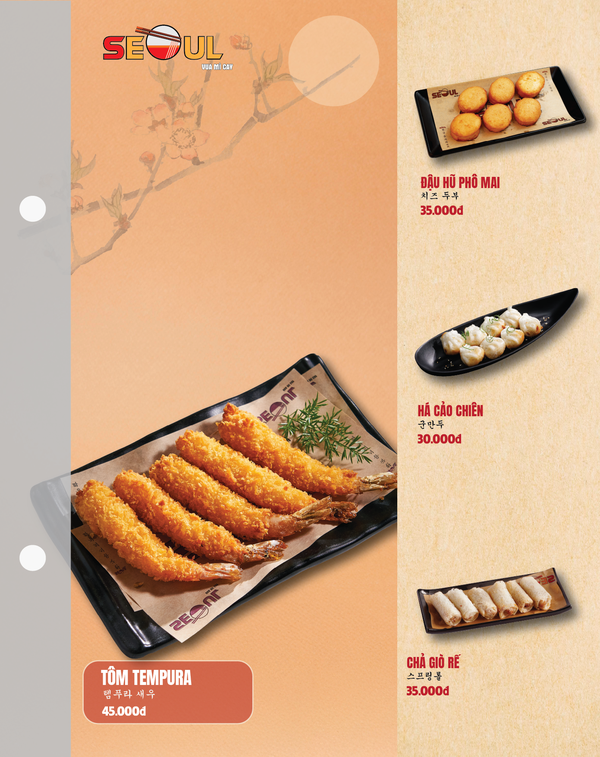 Menu SEOUL Cai Lậy trang 14