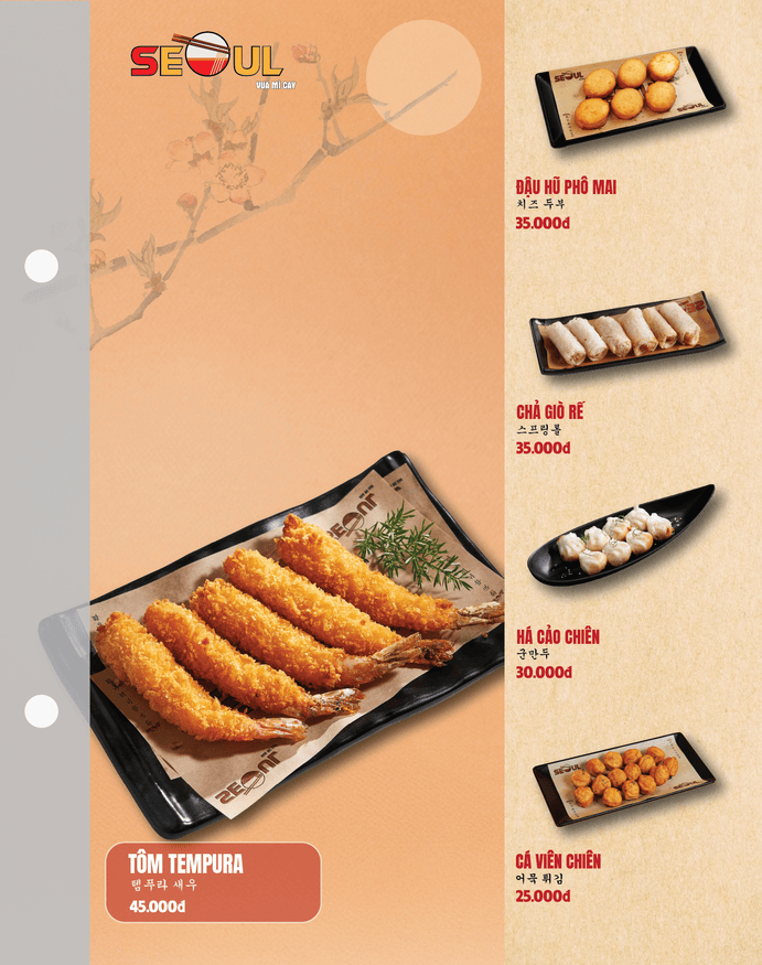 Menu SEOUL Chơn Thành trang 14