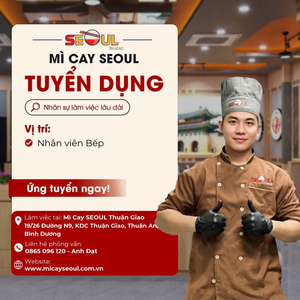 SEOUL THUẬN GIAO TUYỂN DỤNG