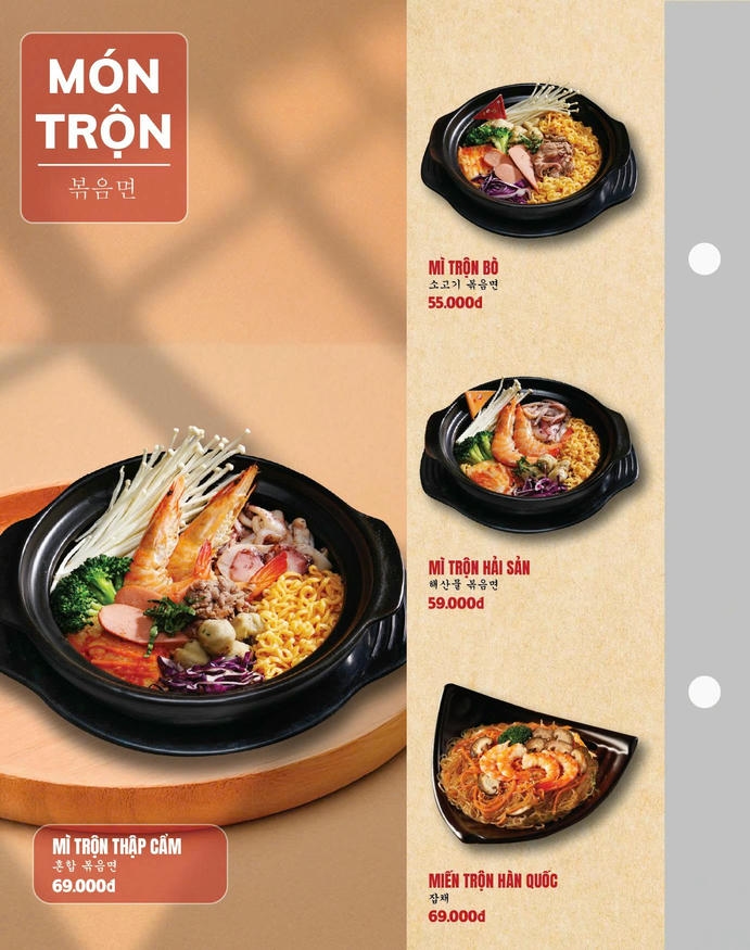 Menu SEOUL Liêu Bình Hương trang 9