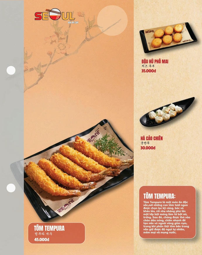 Menu SEOUL Liêu Bình Hương trang 14