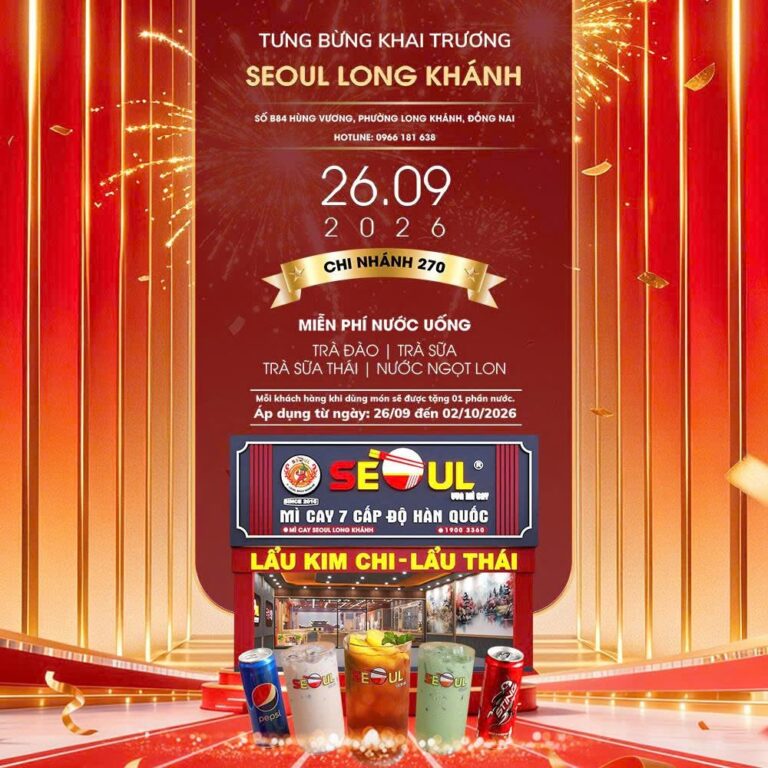TƯNG BỪNG KHAI TRƯƠNG CN 270