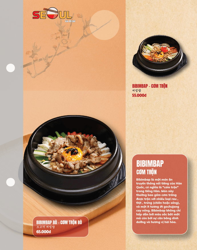 Menu SEOUL Hồng Tiến trang 10