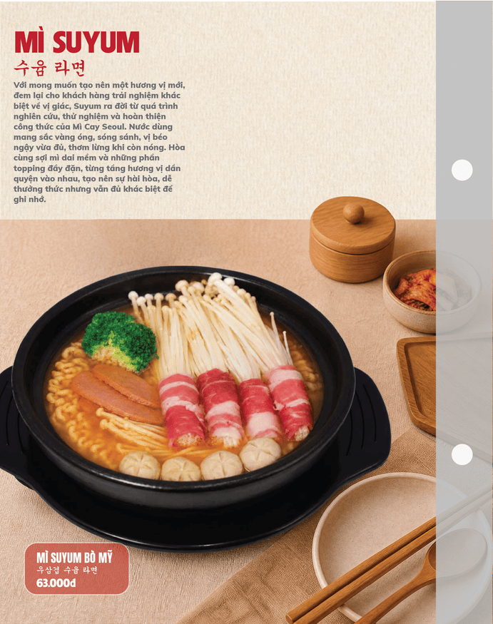 Menu SEOUL Nguyễn Tri Phương (Đà Nẵng) trang 5