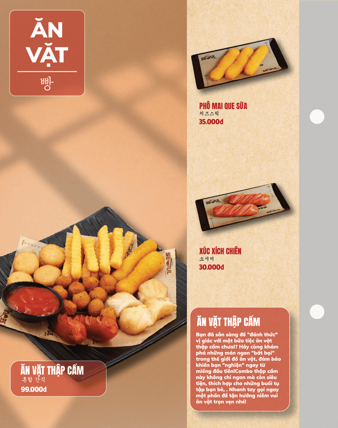 Menu SEOUL Nguyễn Tri Phương (Đà Nẵng) trang 15