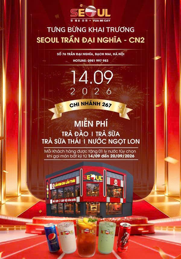 TƯNG BỪNG KHAI TRƯƠNG CN 267