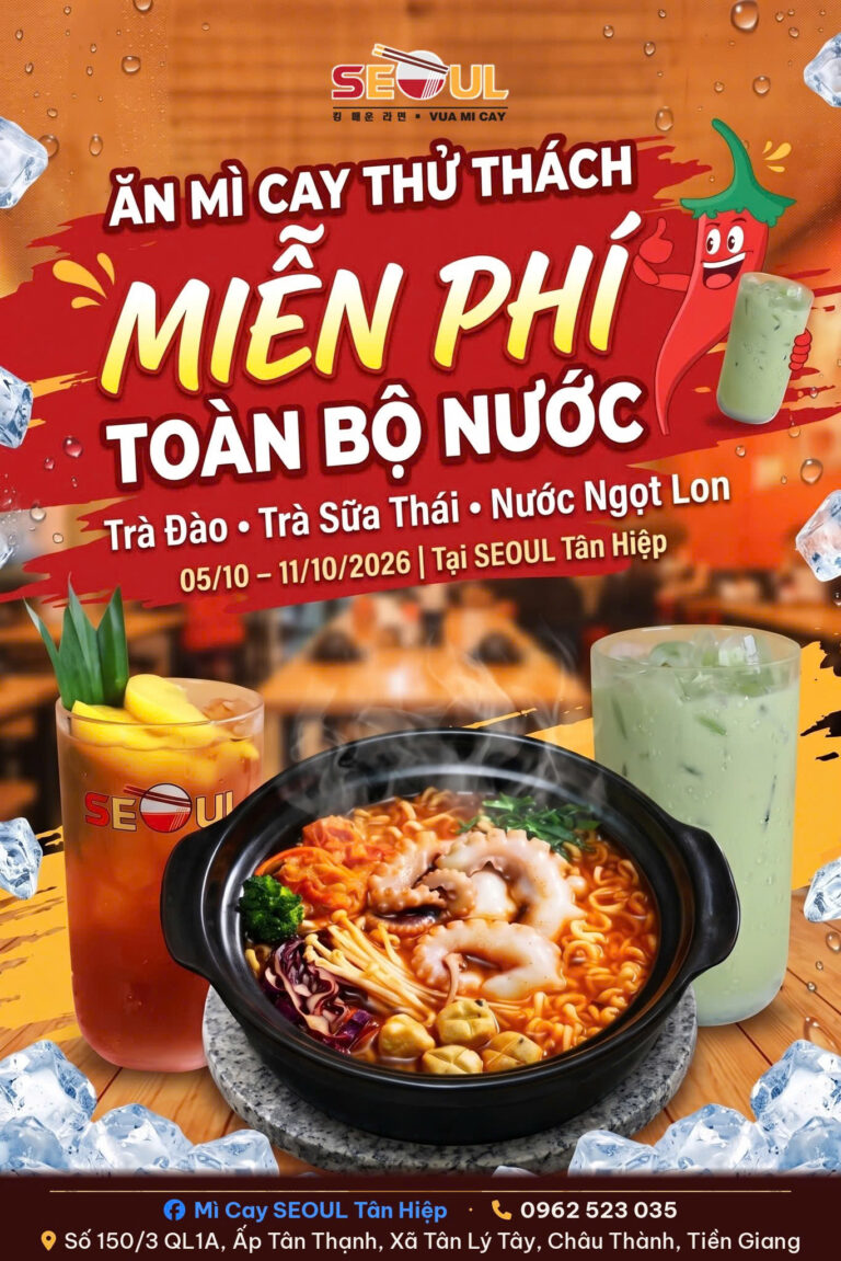 Mừng sinh nhật, SEOUL Tân Hiệp khao lớn! – SEOUL TÂN HIỆP