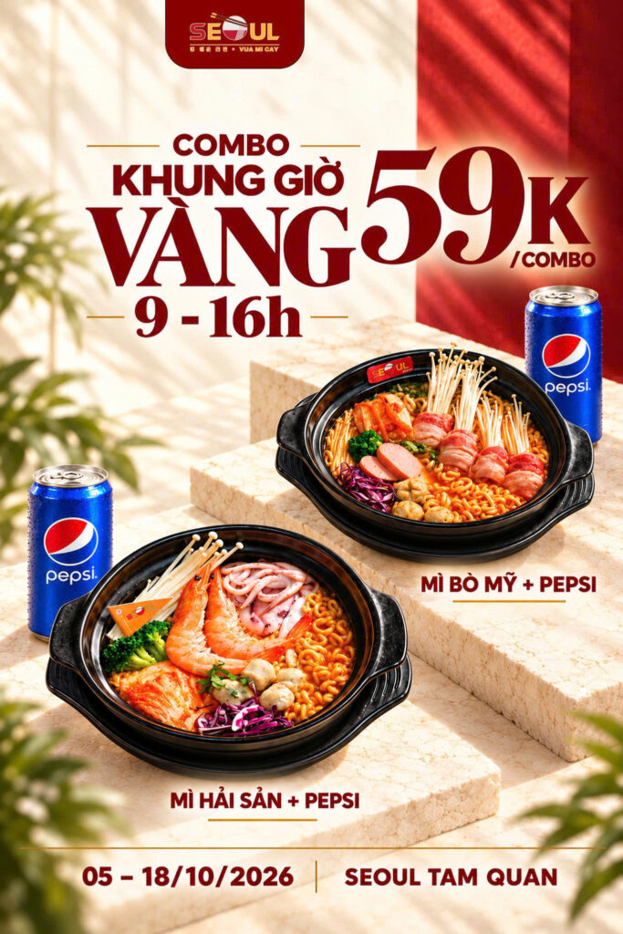 Đón chào mùa thu – nhận deal chuẩn gu! – SEOUL TAM QUAN