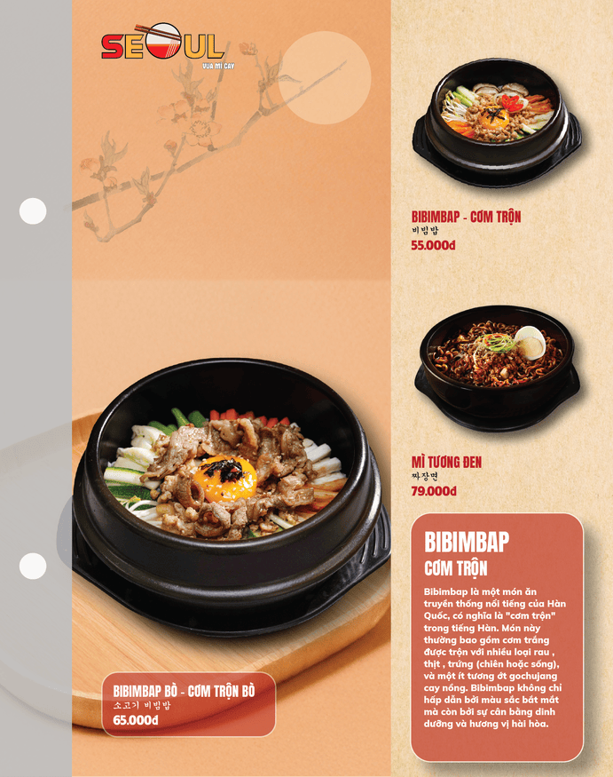 Menu SEOUL Tân Túc trang 10