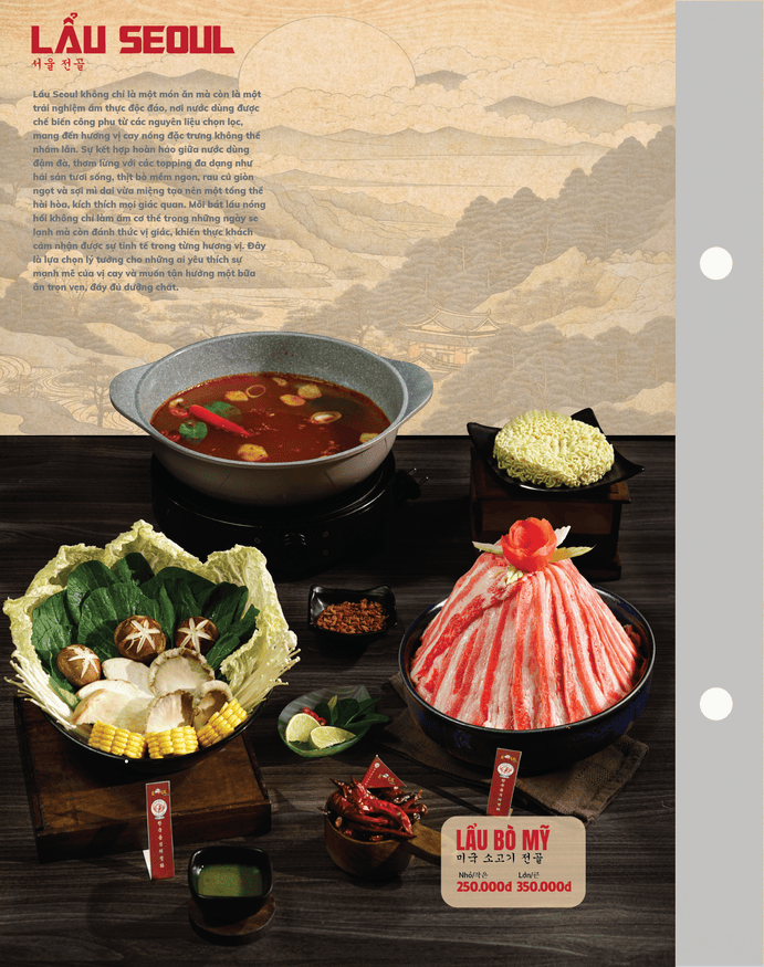 Menu SEOUL Vĩnh Yên trang 5