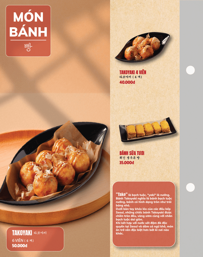 Menu SEOUL Lagi trang 7