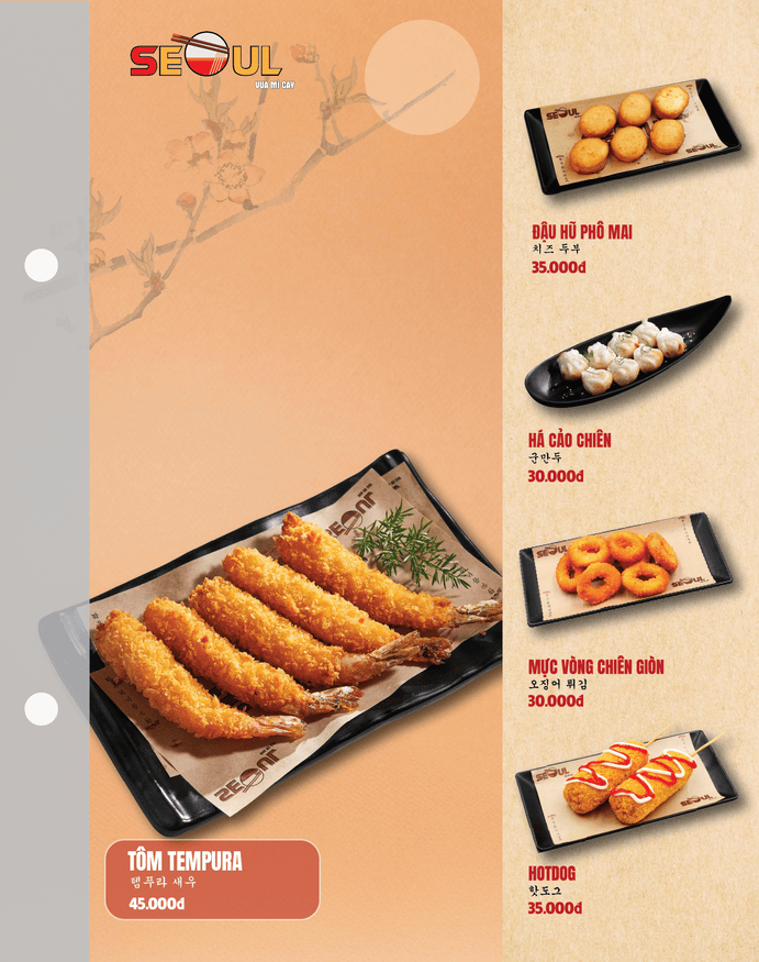 Menu SEOUL Lagi trang 14
